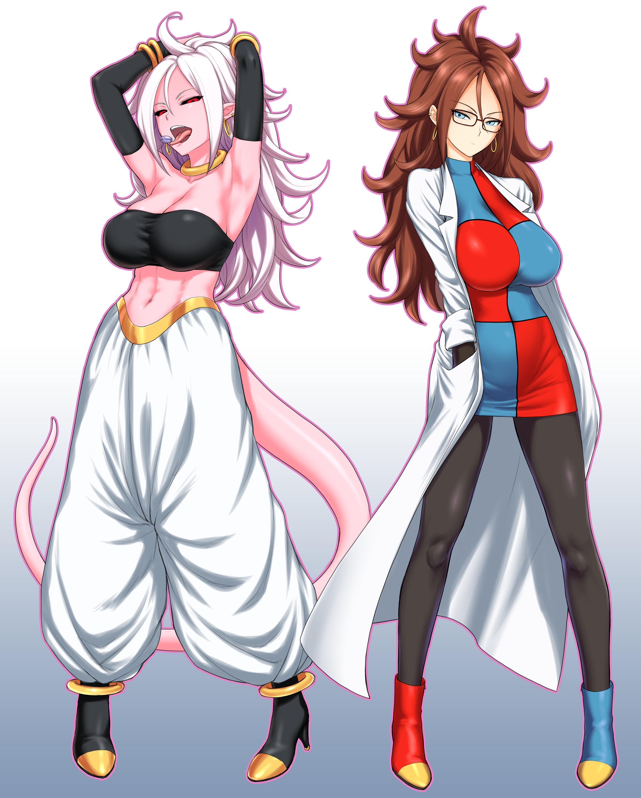 st.germain sal dragon ball fighterz android 21 majin android 21